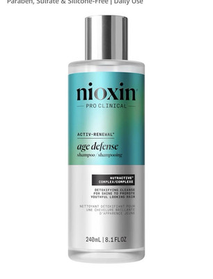 NIOXIN Pro Clinical Age Defense Shampoo Purifying Sulfate-Free 8.1 fl oz