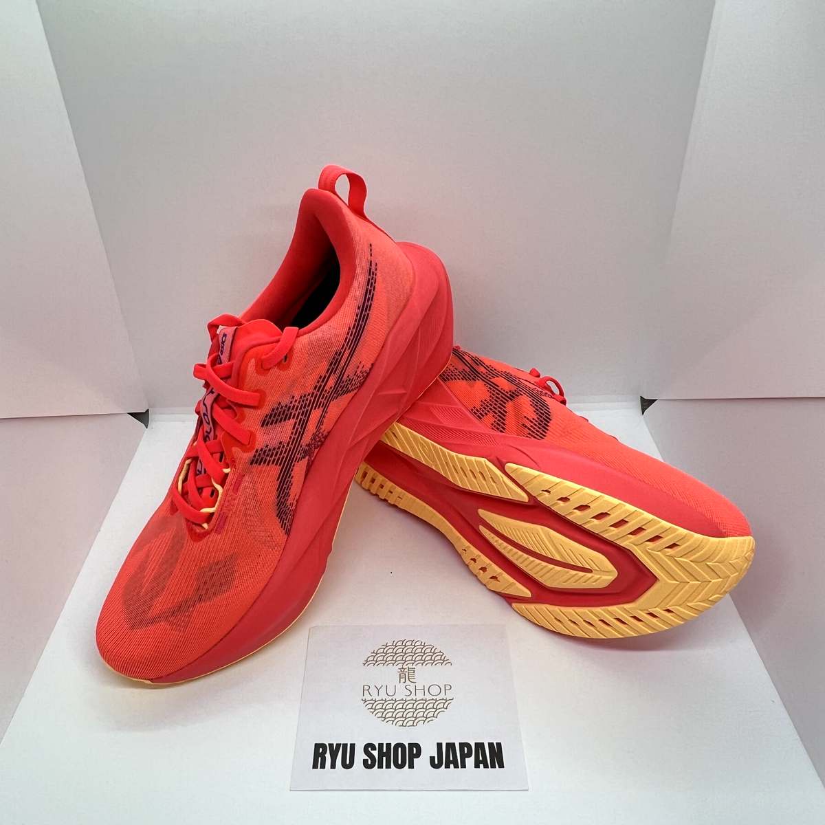 ASICS Running Shoes NOVABLAST 5 1011B974.600 Flash Red / Edo
