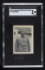 1936 Ed Haas Die Sieger Der Oylmpiade Berlin Jesse Owens #7 SGC 1