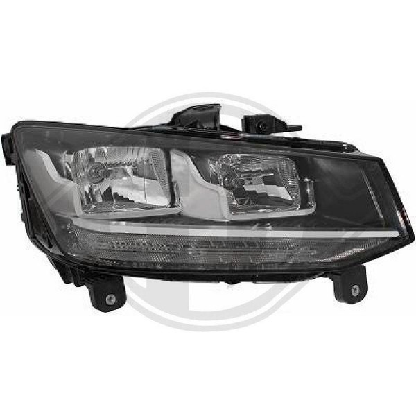 1X Hauptscheinwerfer Diederichs 1055080 Hd Priority Parts FüR Audi Rechts-image