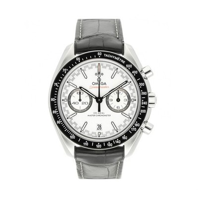 OMEGA SPEEDMASTER RACING REF. 32933445104001 WHITE DIAL EDELSTAHL 2019 FULL...