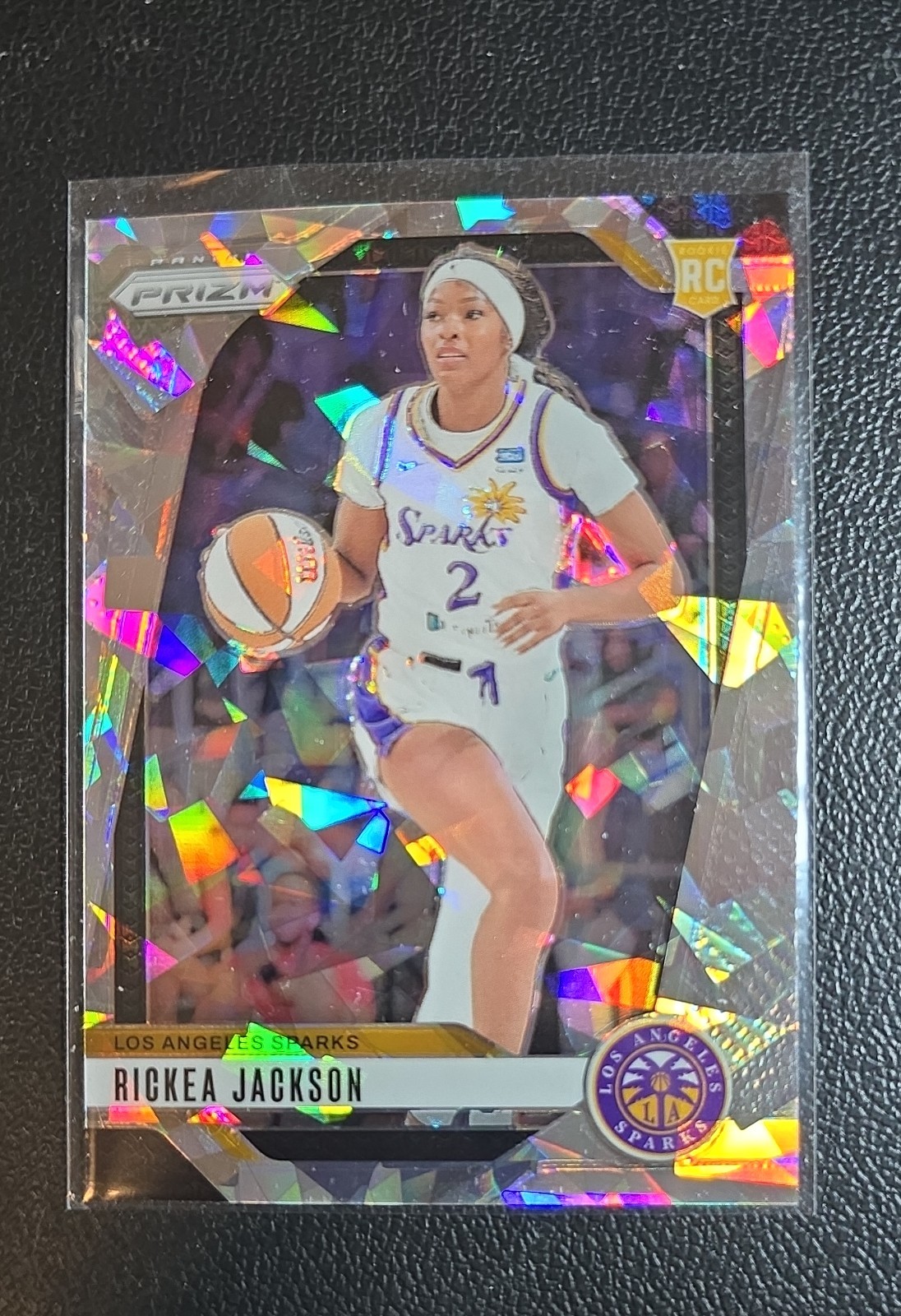 2024 Panini Prizm WNBA - Rickea Jackson #60 Ice Prizm (RC) 12-19
