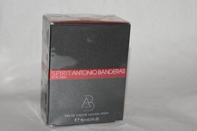 NIB Antonio Banderas Spirit Men eau de toilette spray .5 oz Sealed