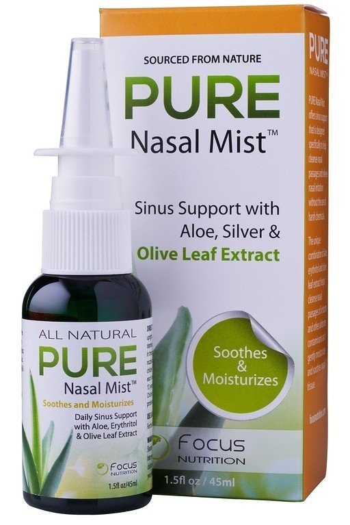 Focus Nutrition Pure Nasal Mist 1,5 унции жидкости