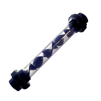 #ad #ad 2 inch Static Mixer for ozonated Water Mixing PVC Static Mixer Water Fertil... $136.05