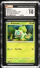 Bulbasaur 046 151 Poster Collection Black Star Promos Pokemon CGC 10 Gem Mint