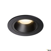 Schwarz Moderne Einbauleuchte Lampe 3000K 2190Lm 1X25,4W/Led IP20 120° 6,8 [Cm]