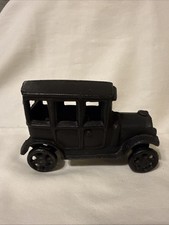 Vintage Cast Iron Ford Model T With Working Wheels 6.5"