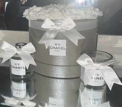 Großes Blumenkastenset Silber und Weiß
