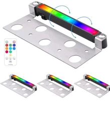 DC 12V 7 Inch LED Hardscape Paver RGBW 2W Retaining Wall Light - Color Changi...