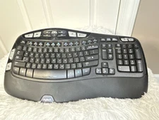 NO DONGLE Microsoft Sculpt Ergonomic Wireless Keyboard Mouse Number Pad Mdl 1559