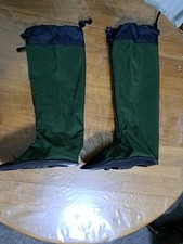BERGHAUS YETI attack GoreTex Waterproof  GAITERS 38/39 Green FREE PP