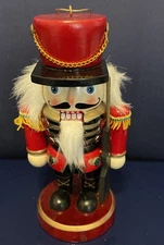 Officer Nutcracker Handcrafted Wooden Holiday Theme Decoration Soldier Figurine