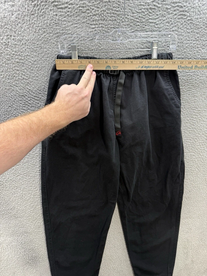 Vintage Gramicci Pants Womens Extra Large Black Belted Grunge Climbing 90s Y2K - Image 3 of 4