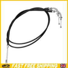 Pair 110cm Throttle Cable Wires Set for Harley Davidson Sportster XL883 XL1200