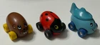 Vintage Tonka Gigglers Egg Shaped Cars Hong Kong 1970’s Lot Of 3