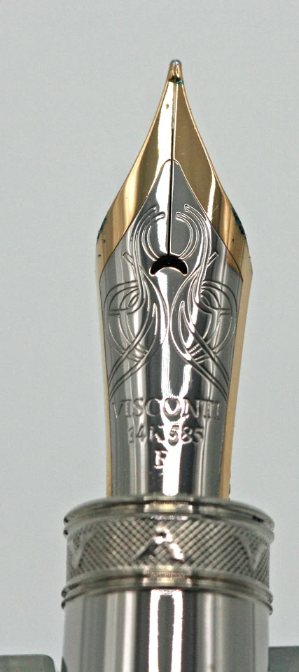 Visconti Old Style Van Gogh Maxi Blue Ocean Fountain Pen Near Mint - Image 4 of 4