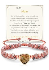 Gifts for Daughter Granddaughter Christmas 5.Gift To My Mom: Rhodonite Beads