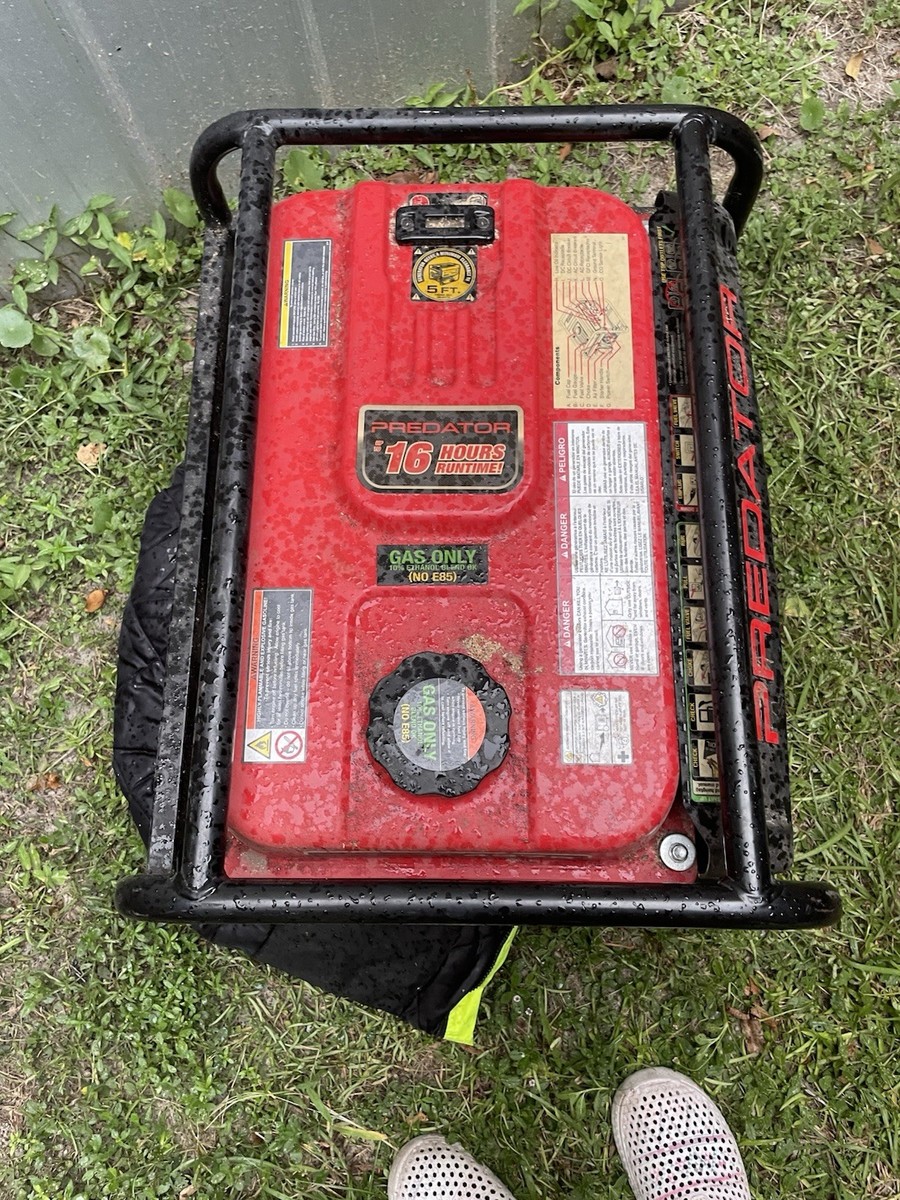PREDATOR 4375 Watt Gas-Powered Portable Generator | eBay