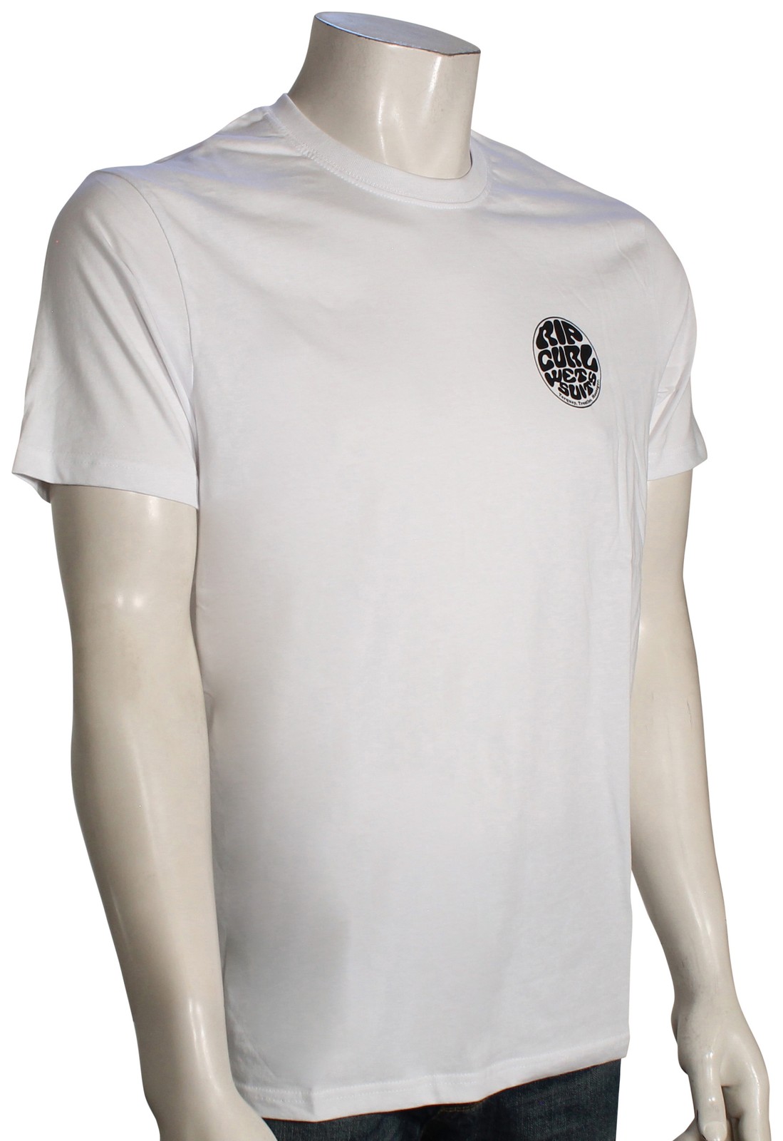 Футболка с надписью Rip Curl Wettie Icon - Оптически белая - Новинка 5590₽