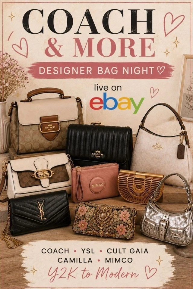 Coach & More 👜 Designer Bag Night
