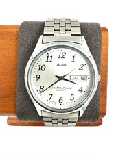 vintage seiko alba Men  s Quartz Watch Y143-7A00 34mm Ships From Japan -f106