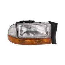 Headlight Fits Combo Right Passenger Side Fits 1998-2003 Dodge Durango Dakota