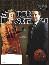 TENNESSEE VOLUNTEERS PAT SUMMITT SIGNED MAGAZINE LADY VOLS 8X NATIONAL CHAMPION