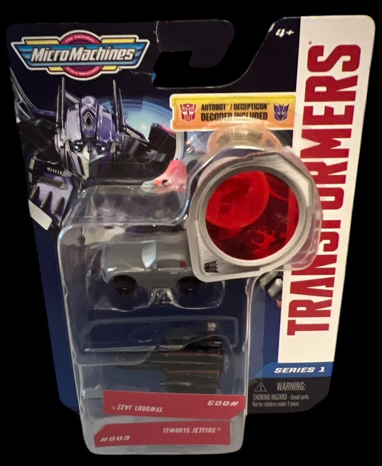 Transformers Micro Machines Jazz/Jetfire/Bumblebee/Megatron/Elita-One/Sideswipe - Image 3 of 4