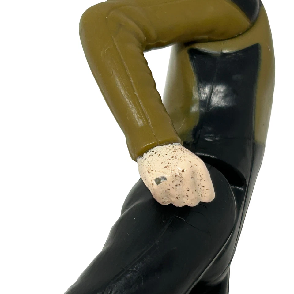 Lote de 2 Figuras de Acción De Colección Star Trek Worf Teniente Comandante Datos Cara Moteada Foto 4 de 4