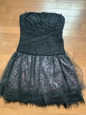 BEBE PROM/HOMECOMING DRESS SIZE SMALL BLACK/PURPLE
