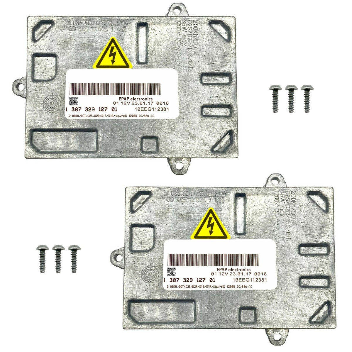 2x New For 09-12 Maserati Quattroporte Xenon Ballast Module Computer Control