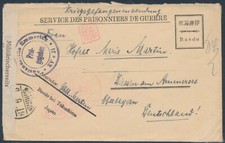 Kiautschou Gefangenenpost Camp Bando 1919 Zen...