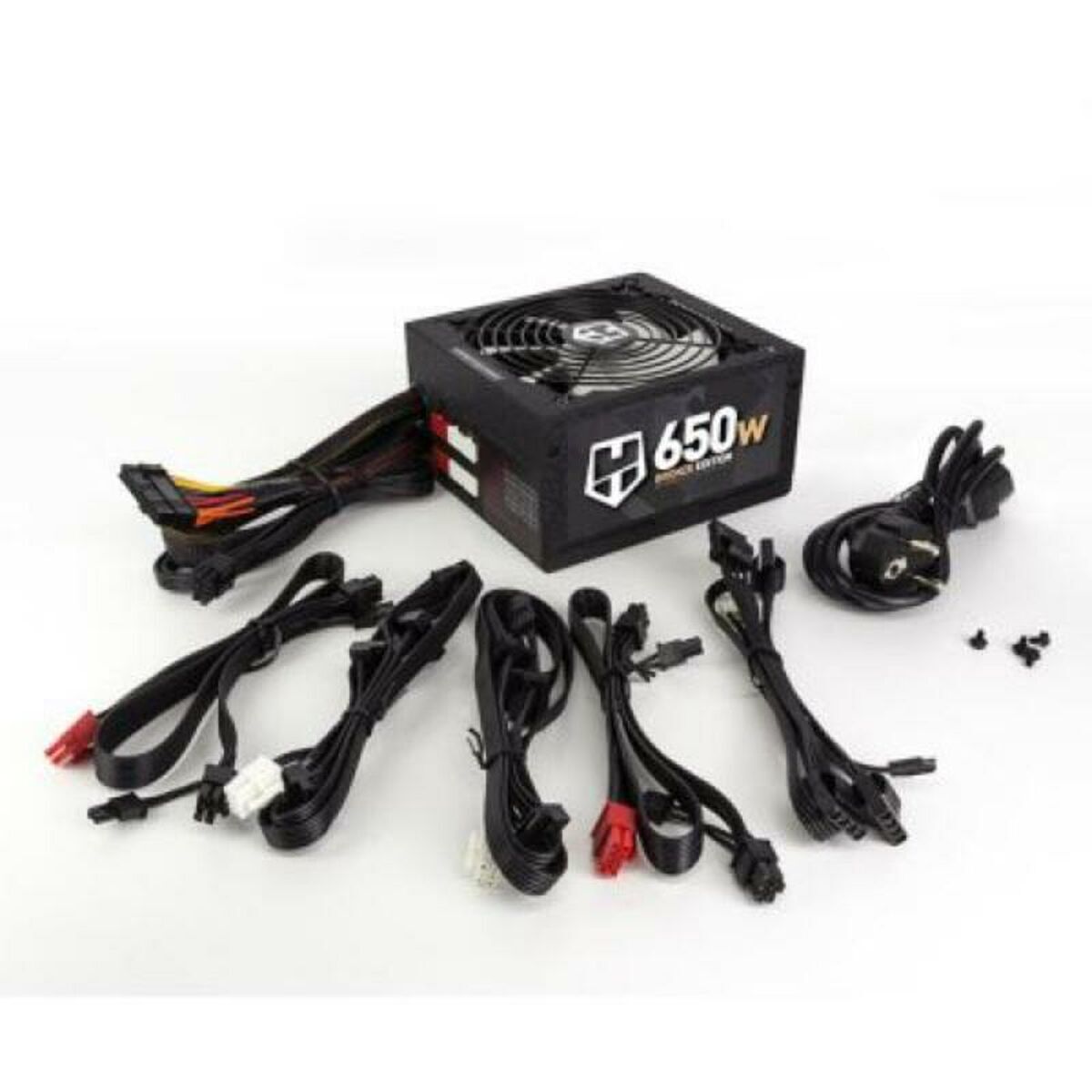 Fonte di Alimentazione Nox Hummer 80 ATX 650W 80 Plus Bronze ATX 650 W 80 Plu