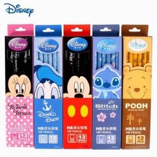 Disney Cute Eraser Pencil Student Writing Supplies Children's Cartoon Pencil