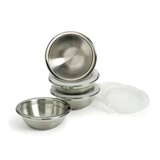 Endurance Prep Bowls With Lids Set Of 4 Stainless Steel Home & Kitchen