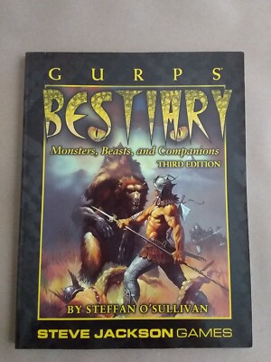 GURPS Bestiarium für Fantasy - 3. Edition - Steve Jackson Spiele 