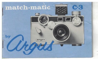 Argus Match-Matic C-3 Operating Manual