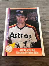 1991 Pacific Trading Cards Nolan Ryan #47 Astros win the Western Division (Q5)