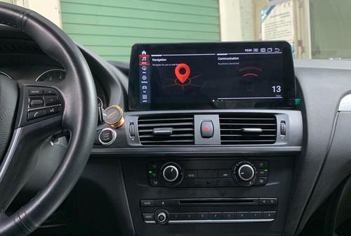 Android 12.3" Pantalla Pantalla Navegación para BMW X3 X4 F25 F26 2011-2017 Carplay - Imagen 9 de 12