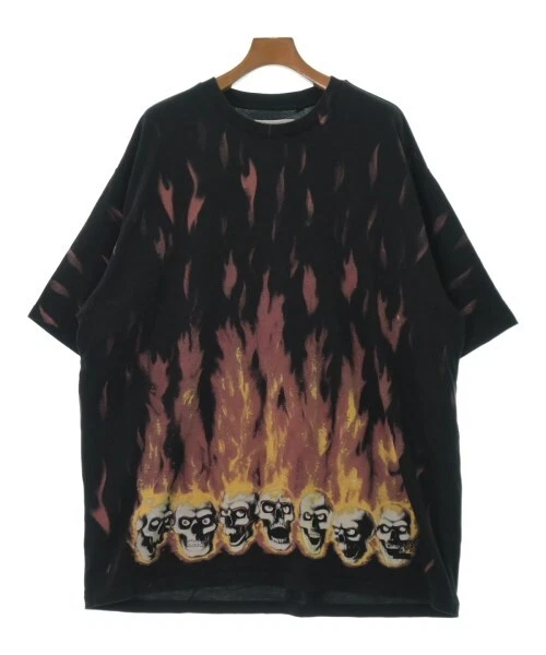 Supreme T shirt/Cut & Sewn BlackxRedxYellow(Total pattern) XL 2200473839123