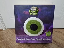 Huanted Hallow Crochet Your Own Eyeball Cushion New