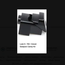 Look E- 765 / Gravel Seatpost Clamp Insert Kit
