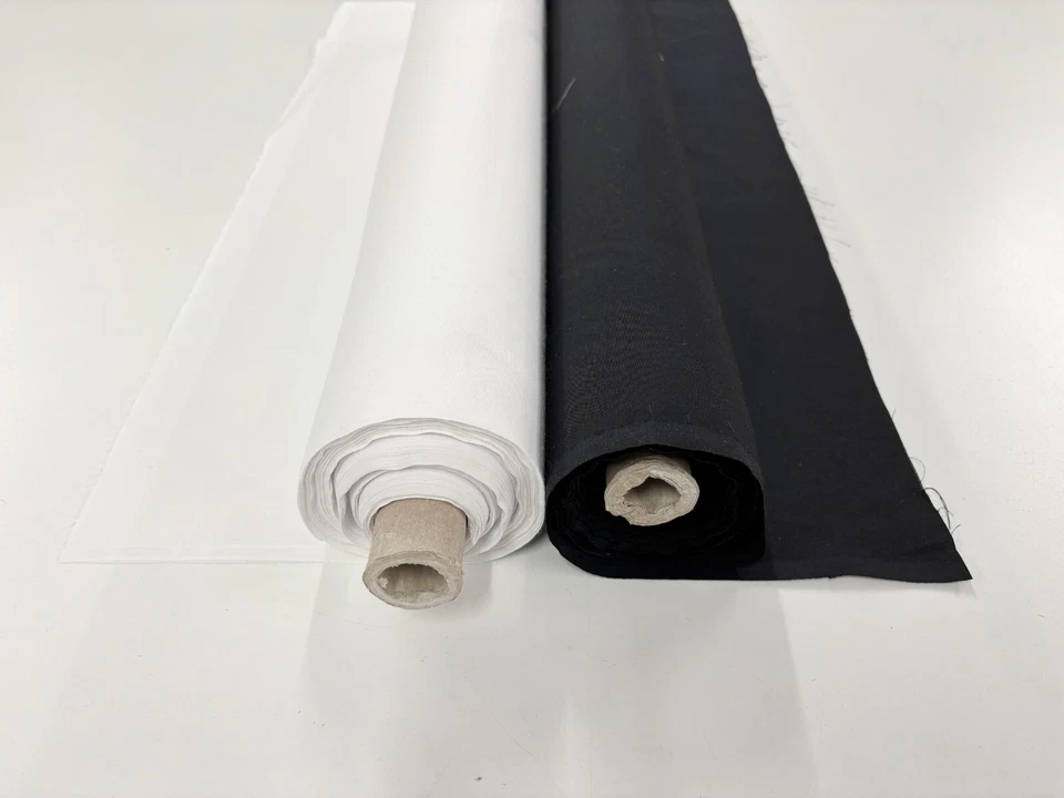 Tela lisa de polialgodón económica sólida para confección artesanal 40+ colores Foto 4 de 4