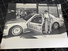 Foto Klaus Ludwig Mercedes-Benz AMG 80/90er Jahre 30x20cm