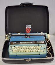 Smith-Corona Coronet Electric 12 typewriter w/case For Parts or Repair Powers ON thumbnail