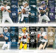 2012 Panini Prestige Football Mint 290 Card Set with ROOKIES Wilson Cousins Luck