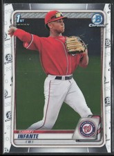 2020 Bowman Draft Sammy Infante BD-48 1st Chrome | Washington Nationals