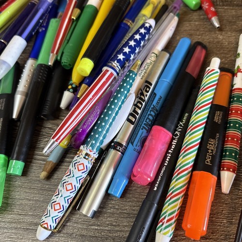Lot Of Pens Pencil Marker Working 54 Piece - Picture 5 of 6