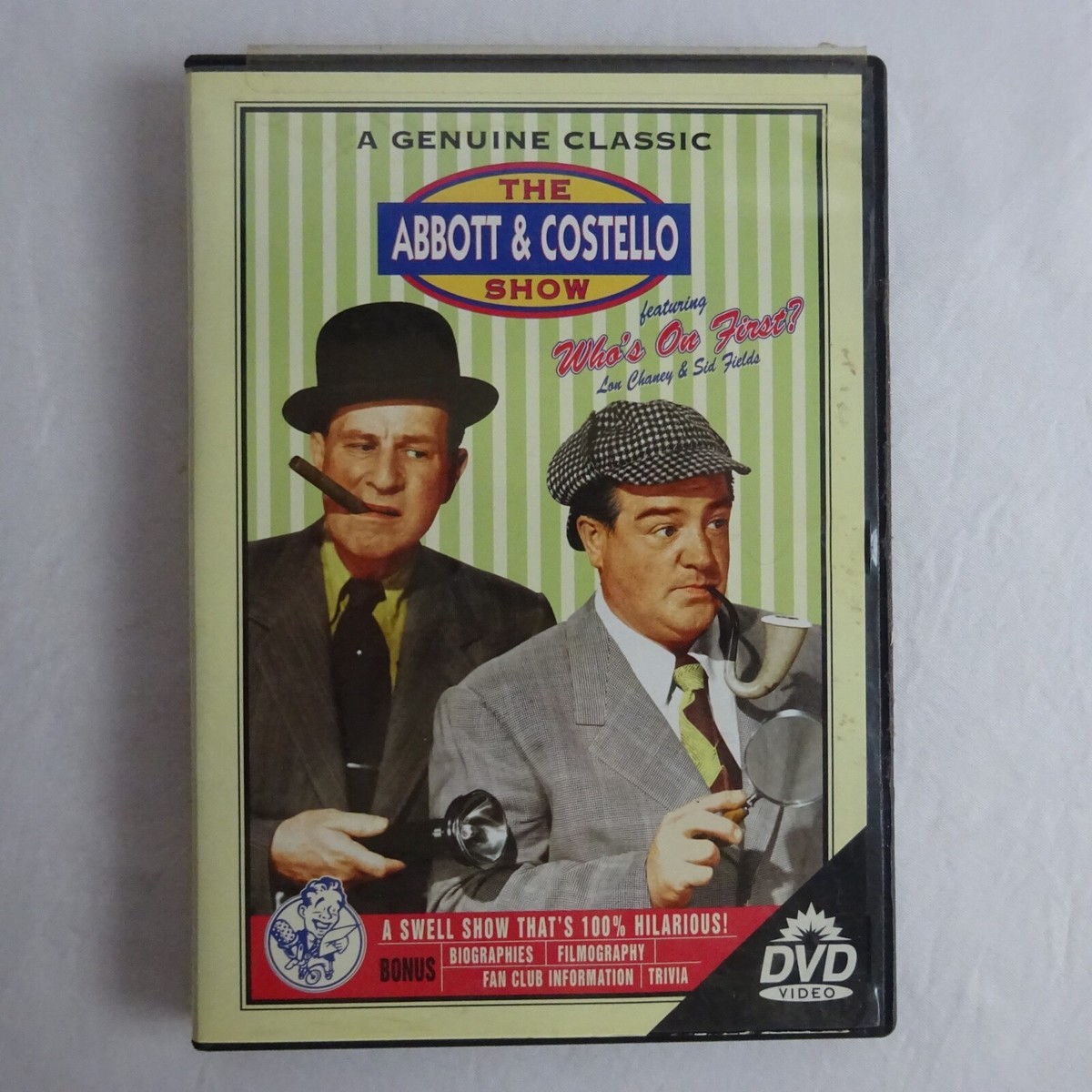 Abbott & Costello - Who's On First? DVD B&W Full Screen